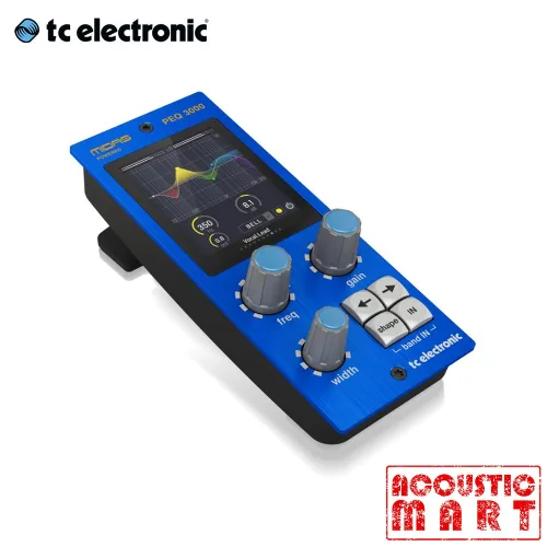 TC 일렉트로닉 [실 재고 있음] TC Electronic PEQ 3000-DT 이퀄라이저 플러그인 & 컨트롤러 아웃보드, 1개