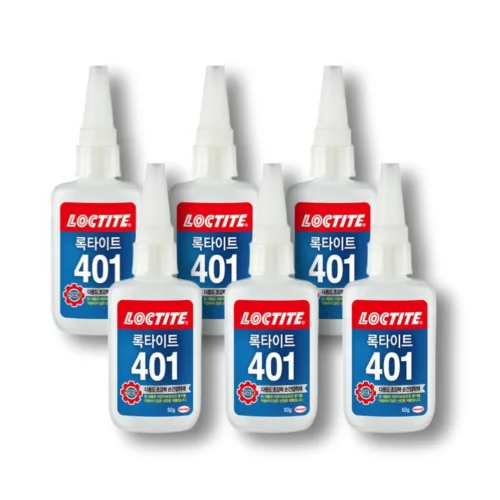 록타이트 401 순간 접착 50g, 6개