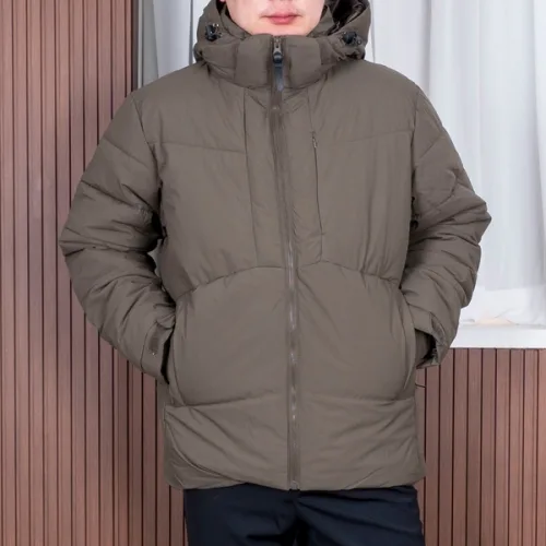 중년 남성 겨울 발열안감 윈터실드 탈부착후드 빵빵 패딩점퍼