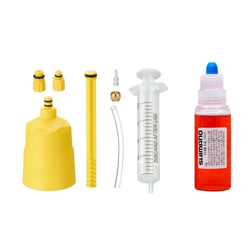 시마노 정품 유압식 디스크 브레이크 블리딩 미네랄 오일, 1개, 100ml
