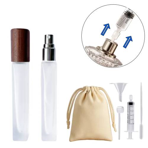 몽글샵 분사력 좋은 휴대용 향수 공병 10ml, 1개, CHSW001-A