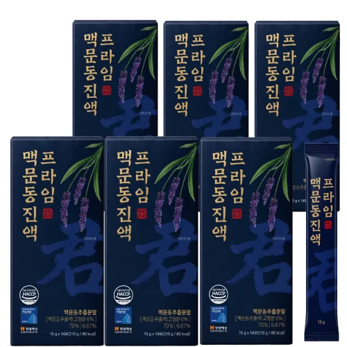 국산 볶은 맥문동 진액 프라임, 84개, 15g