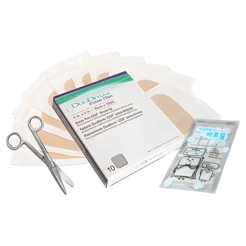 듀오덤 엑스트라씬 10장 + 의료용 전용가위 1개 + 바로덤 1PACK (20매), 1세트