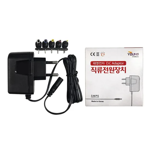 태영전자 전자식아답터 TY 3.3V 2A벽걸이형, 단일색상, 1개