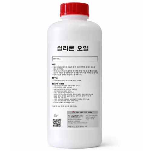 TAC시스템 유성 실리콘 오일 1L, 1개