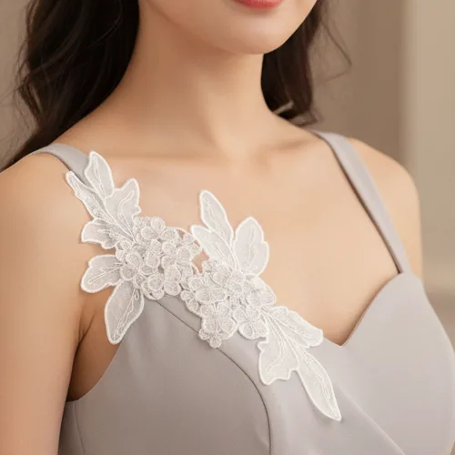 홀스지아 꽃 레이스 코사지 옷핀 패션 브로치