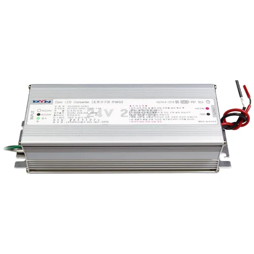 삼항LED SMPS AC-DC 변환아답터 컨버터, AC220V-DC24V 300W, 1개