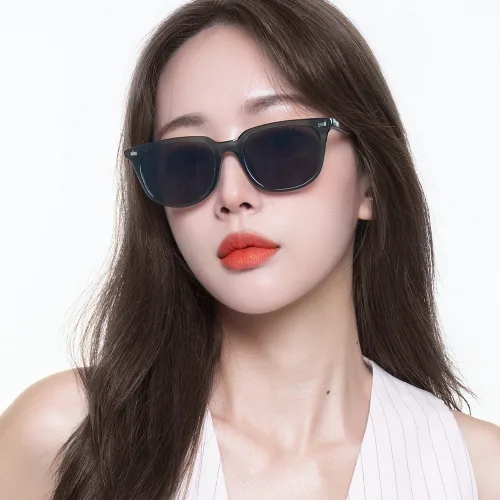 누엘레맨 누엘레멘 사각 슬림 자외선 차단 여행 패션 선글라스