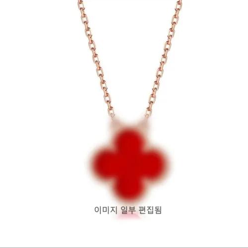 Youmi 14K 도금 플라워 팬던트 목걸이 데일리 심플 여성 쥬얼리 선물 추천 ZX005