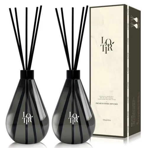 로티르 프리미엄 대용량 디퓨저 2P 선물세트 실내 방향제 베스트향, 2개, 510ml, 일랑일랑