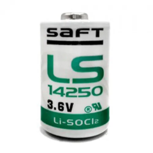 사프트 SAFT LS14250 1:1핀타입 1/2AA사이즈 3.6V 1200mAh PLC/열량계 건전지 배터리