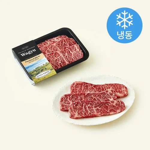 [로켓프레시] 하이마블 호주산 퓨어와규 MS 9+ 본갈비살 구이용 (냉동), 200g, 1개