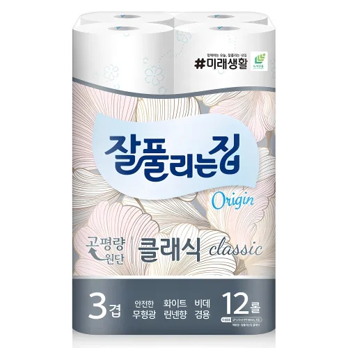 잘풀리는집 3겹 클래식 화장지