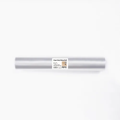 star starred OPP 투명 비닐 롤 포장지 (Clear Vinyl Wrap Roll), 1개