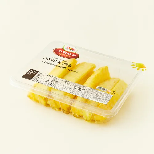 스위티오 파인애플, 1kg, 1개