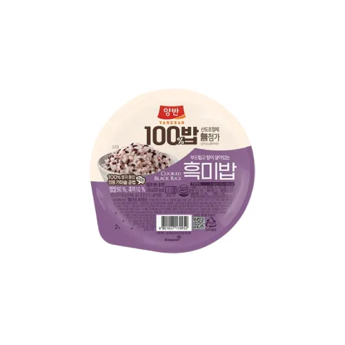 동원 양반 100밥 흑미밥 130g 12P + 오미밥 130g 12P