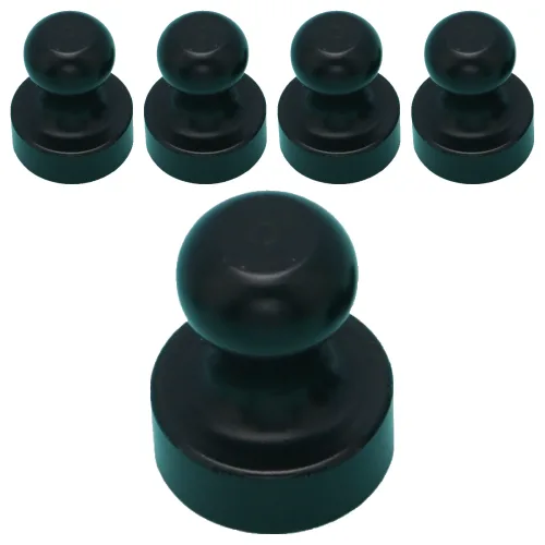 공감 story 자석후크 12mm, 무광 블랙, 5개