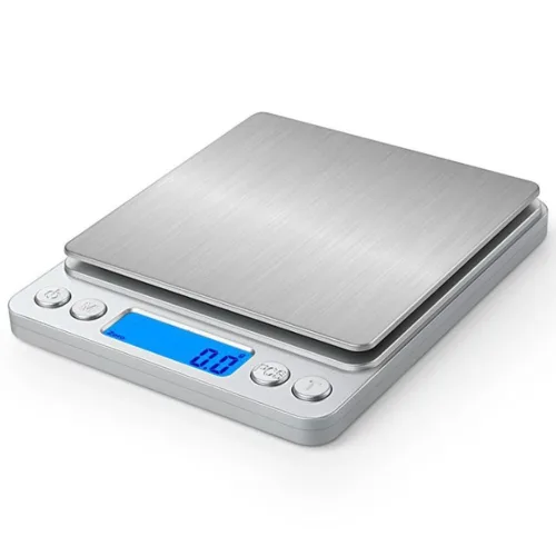 디지털 주방 전자 저울 0.1g 1kg, 실버, I2000, 1kg