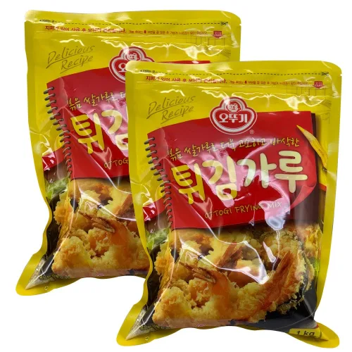 오뚜기 튀김가루, 1kg, 2개
