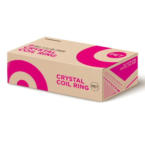 카피어랜드 3:1 PET 코일링 1kg 93개입, 12mm, 투명, 1개