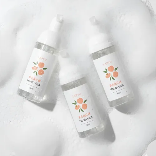 라퓨 휴대용 손세정제 산뜻한 복숭아향, 3개, 50ml