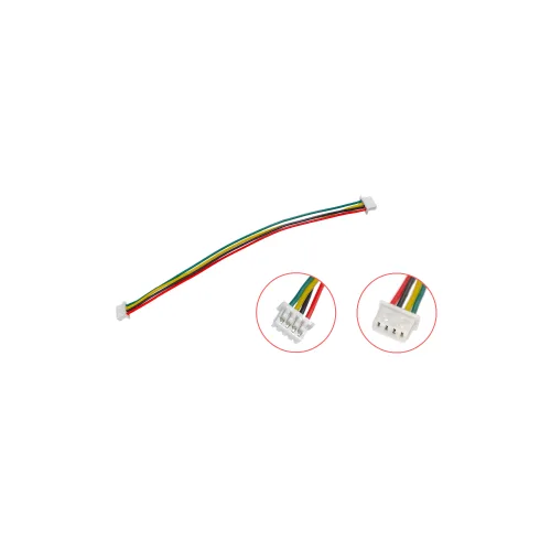 연호전자 4핀 케이블 1.25mm 피치 양방향 커넥터, 10cm, 4개