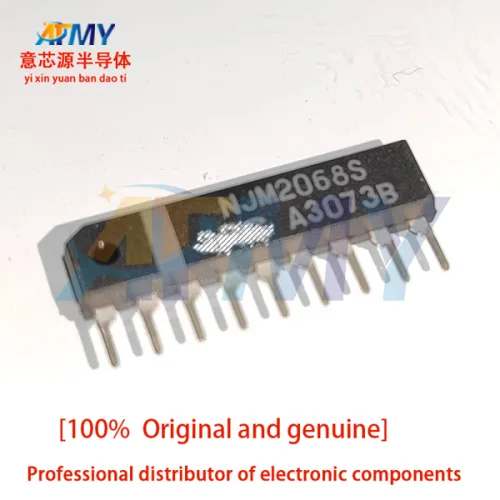 듀얼 OP 앰프 칩, NJM2068S, NJM072S, NJM4558S, 10 개