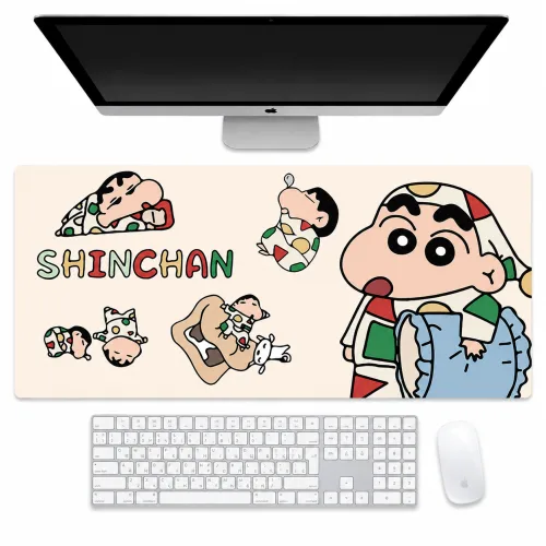 차즈마켓 짱구는 못말려 마우스장패드 대형, 1개, 타입2