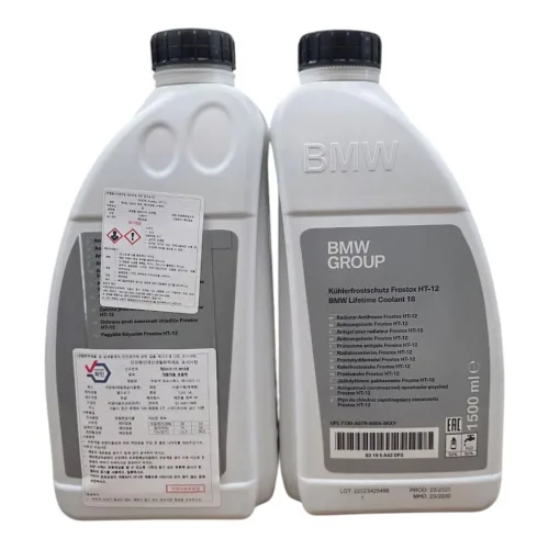 BMW 미니 부동액 냉각수 초록색 순정품, 1500ml, 1개