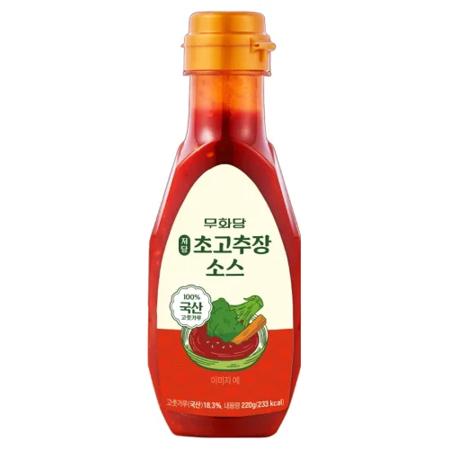 무화당 알룰로스 저당 초고추장, 220g, 1개