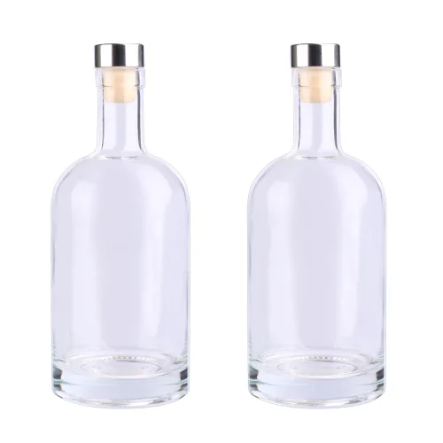 가인글로벌 위스키500 유리병 주류병 더치병 담금주 술병, 2개, 500ml