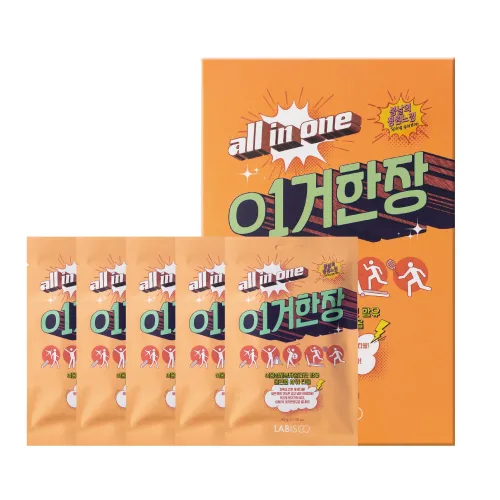 여행갈때 이거한장 올인원 트래블샤워타올 봄날의정원 여행샤워준비 이거한장으로 끝, 40g, 5개