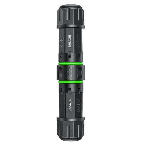 삼지 SAMZHE IP68 방수용 기가비트 랜 RJ45 커넥터 커플러 POE 연결 지원, 1개, FZT-01