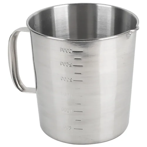 국산 스텐 계량컵, 1개, 1L, 실버