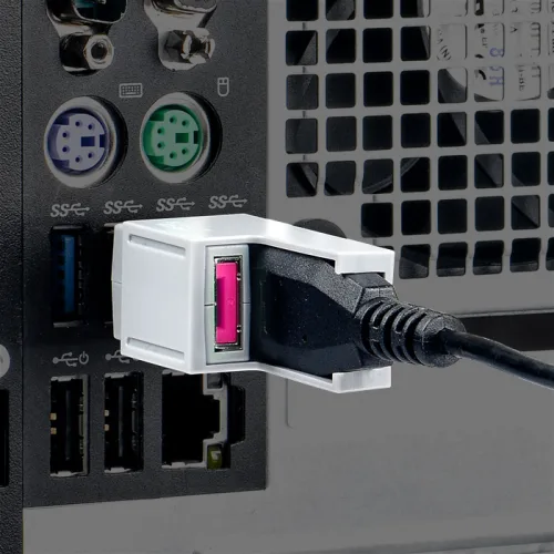 스마트키퍼 USB 케이블 락 차단 잠금 장치 시스템 물리보안 LK03, 1개