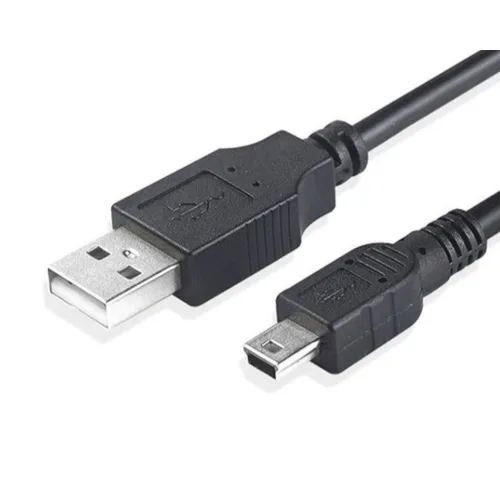 10개입 USB 미니 5핀 케이블 외장하드 디지털카메라 하이패스 톡톡펜 명꼬펜 충전 연결선 1M, 1m, 10개