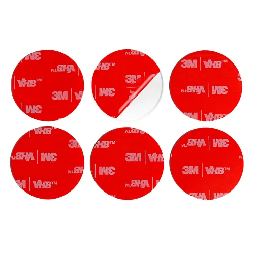 브이에이치비 쓰리엠 원형 양면테이프 투명 35 x 35 mm, 6개