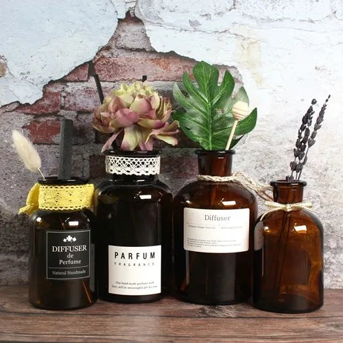 디퓨저용기 , 화병 - 시약병 ( 125ml, 250ml 선택 ) 캡없음, [좁은입구] 250ml