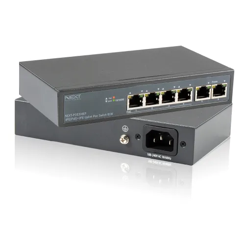 이지넷 NEXT-POE306EF 10/100Mbps 4포트+2포트 스위치, NEXT-POE306EF, 1개