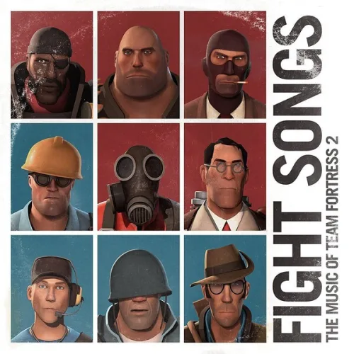 (수입 LP) Valve Studio Orchestra Fight Songs Team Fortress 2 2 x LP NEW VINYL RECORD
