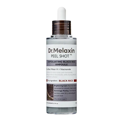 닥터멜락신 필 샷 각질 케어 쌀 앰플 고마쥬 필링 젤 흑미, 80ml, 1개