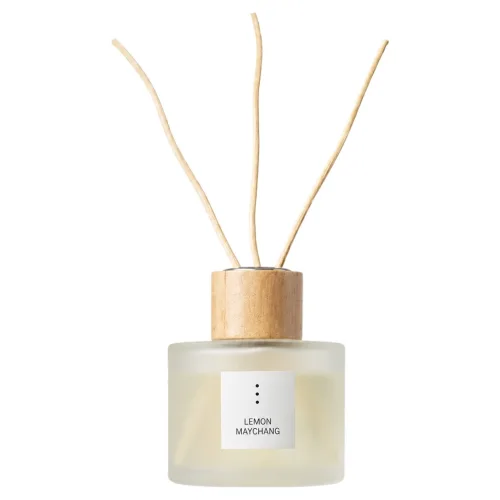 어스 테라피 우드 디퓨저, 레몬 + 메이창, 1개, 100ml