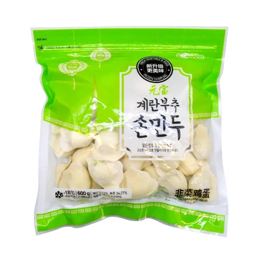 천미방 계란 부추 손만두 중국 만두 간식 즉석 식품