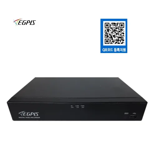 이지피스 QHDVR-2104L-V2 4채널녹화기 400만화소(HDD 미포함), 1개