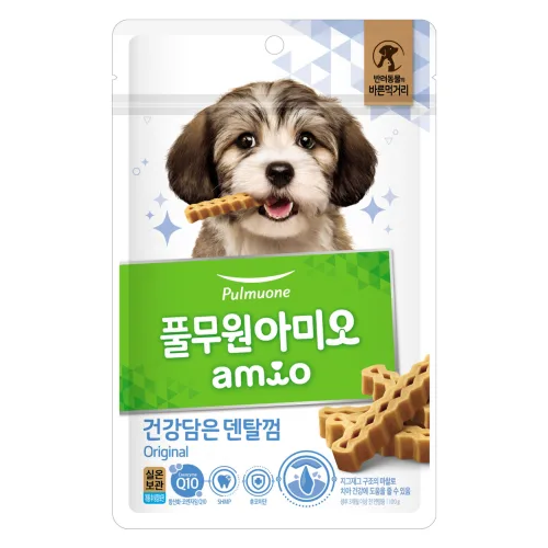 풀무원아미오 건강한 덴탈껌, 오리지널, 100g, 1개