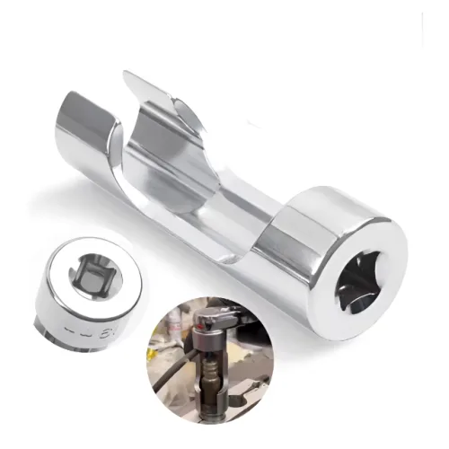 HEXA 3/8 대만산 플레어너트소켓 14mm CRDI 고압파이프 탈거 자석소켓 복스알