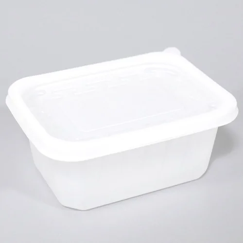 와요와요팩 일회용 반죽용기 배달 포장용기 400ml 백색, 1개, 50세트