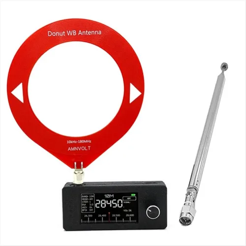 SI4732 미니 라디오 수신기 + 안테나 10KHz-180MHz 휴대용 단파 라디오 수신기 SW LW AM FM SSB 미니 SI4732 라디오