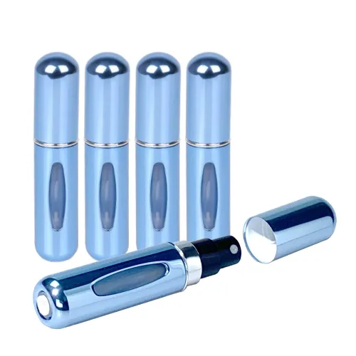 제로 퍼퓸 리필 향수공병 5ml, Mirror blue, 5개