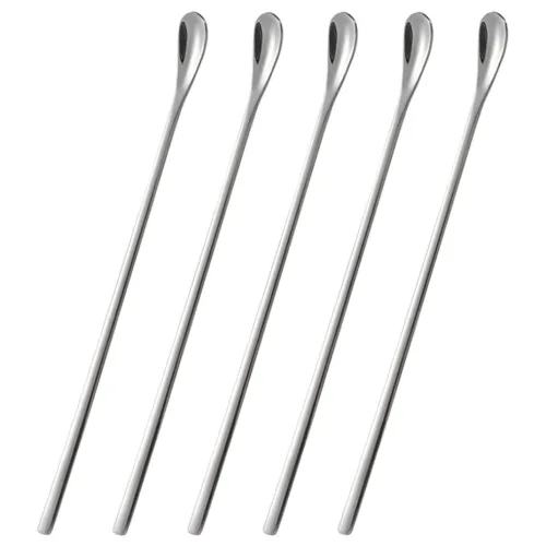 리브문 304 스텐 스푼형 머들러 (22cm) 세트, 단일색상, 5개
